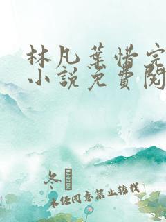 林凡叶惜完整版小说免费阅读