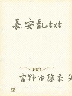 长安乱txt