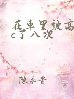 在车里被高潮被c了八次