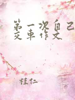 第一次自己坐公交车作文