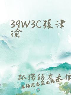 39W3C张津瑜