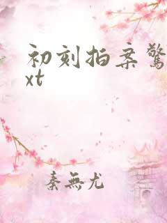 初刻拍案惊奇txt