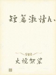 短篇激情h小说