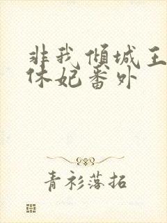 非我倾城王爷要休妃番外