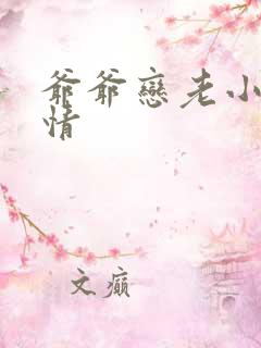 爷爷恋老小说言情