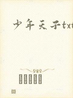少年天子txt