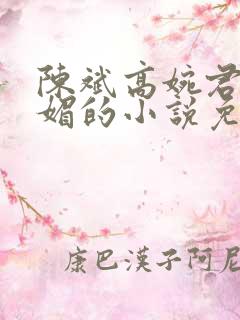 陈斌高婉君赵心媚的小说免费阅读全文