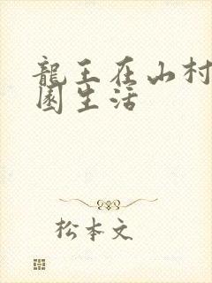 龙王在山村的田园生活