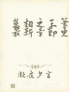万相之王笔趣阁最新章节更新时间