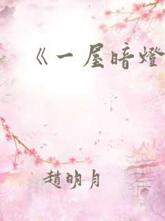 《一屋暗灯》