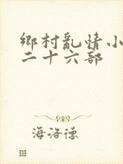 乡村乱情小雷第二十六部