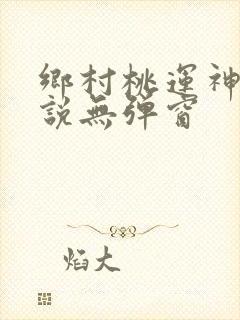 乡村桃运神医小说无弹窗