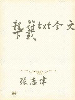 龙符txt全文下载