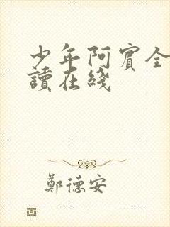 少年阿宾全文阅读在线