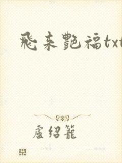 飞来艳福txt