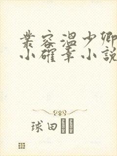 丛容温少卿我的小确幸小说