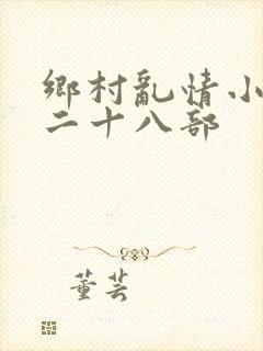 乡村乱情小说第二十八部