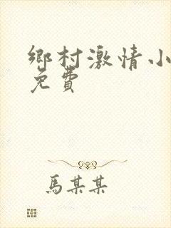 乡村激情小说 免费