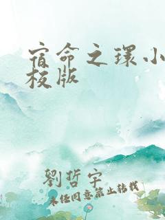 宿命之环小说精校版