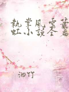 执掌风云萧峥陈虹小说全篇