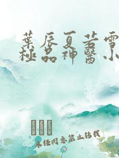 叶辰夏若雪都市极品神医小说