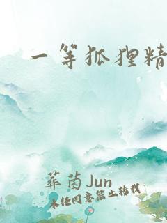一等狐狸精