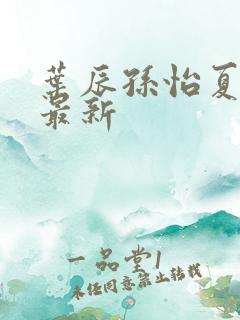 叶辰孙怡夏若雪最新