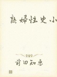熟妇性史小说