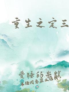 重生之定三国