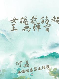 女总裁的超级兵王 无弹窗