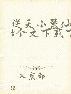 逆天小医仙txt全文下载下载
