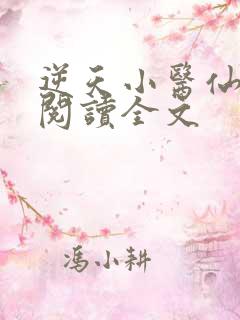 逆天小医仙在线阅读全文