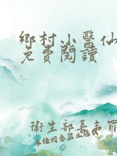 乡村小医仙全本免费阅读