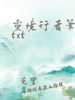 灵境行者笔趣阁txt