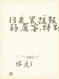 13岁男孩叛逆的厉害,特别讨厌父母