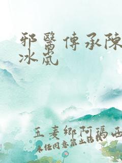 邪医传承陈轩沈冰岚