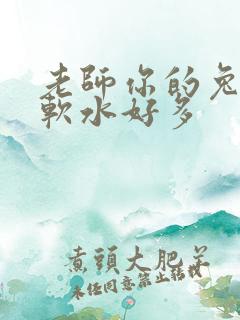 老师你的兔子好软水好多