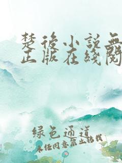 楚后小说无删减正版在线阅读