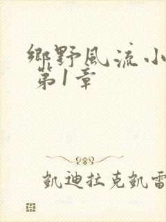 乡野风流小神医 第1章
