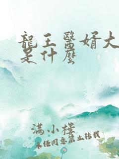 龙王医婿大结局是什么