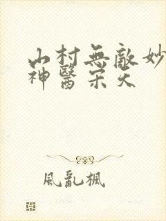 山村无敌妙手小神医宋天