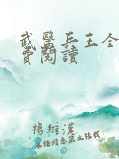 武医兵王全文免费阅读