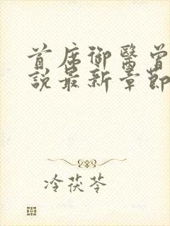 首席御医曾毅小说最新章节列表