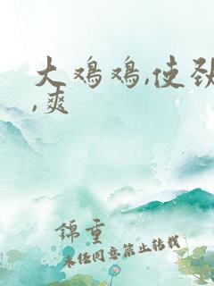 大鸡鸡,使劲操,爽