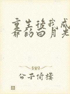 重生后我成了王爷的白月光