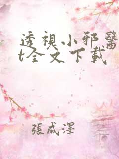 透视小邪医txt全文下载
