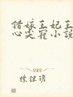 错嫁王妃王爷的心尖宠小说