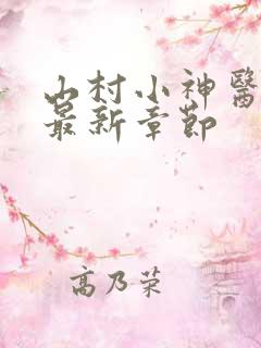 山村小神医陆凡最新章节