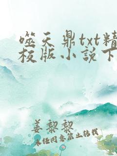 噬天鼎txt精校版小说下载
