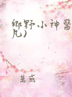 乡野小神医(林凡)